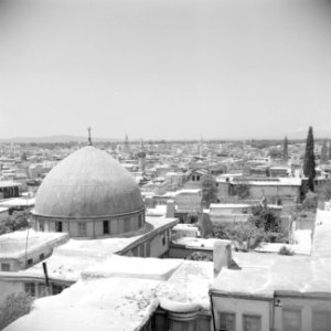 Stadsbeeld over Damascus, Bestanddeelnr 255-5846