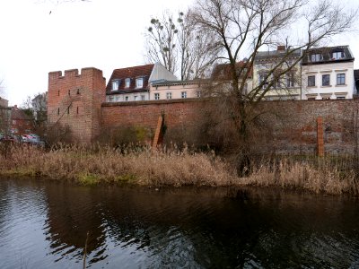 Stadtmauer & Turm & Befestigungsanlage & Stadtbefestigung Hoher Steinweg 02