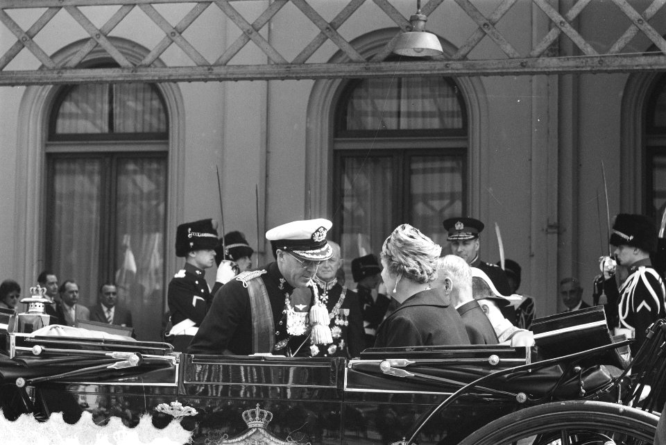 Staatsbezoek van Oostenrijkse Bondspresident Dr A Scharf Den Haag, Bestanddeelnr 912-4805