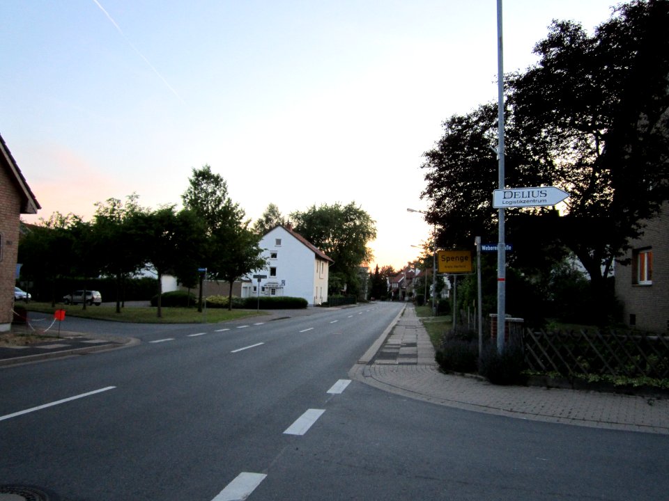 Stadtgrenze Westerenger Spenge