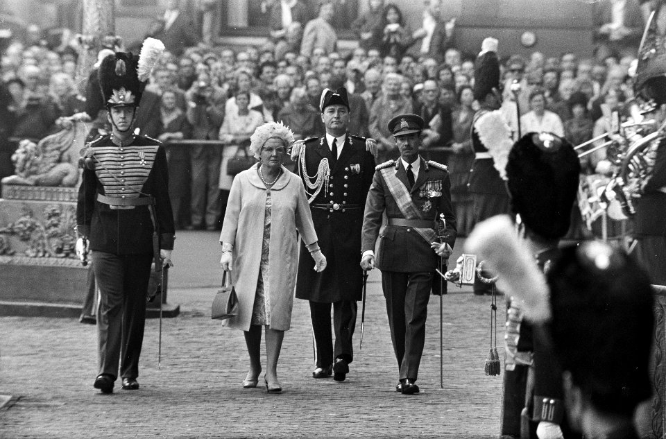 Staatsbezoek van Groothertog en Groothertogin van Luxemburg aan ons land. Inspek, Bestanddeelnr 920-6929