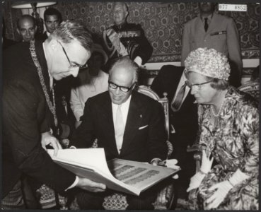 Staatsbezoek tunesische president aan nederland 6 tot en met 9 juli 1969, Bestanddeelnr 077-0852