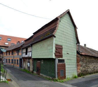 Staden, Hofgasse 16, 18 und 19, rechts