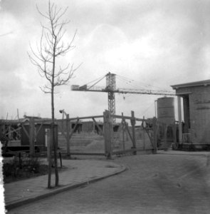 Stagnatie in bouw torenflat te Gorkum, Bestanddeelnr 909-3293