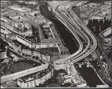 Stadsbeelden, snelwegen, surinameplein, jokinen, Bestanddeelnr 072-1267