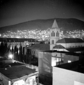 Stadsbeeld van Damascus in de nacht, Bestanddeelnr 255-5815