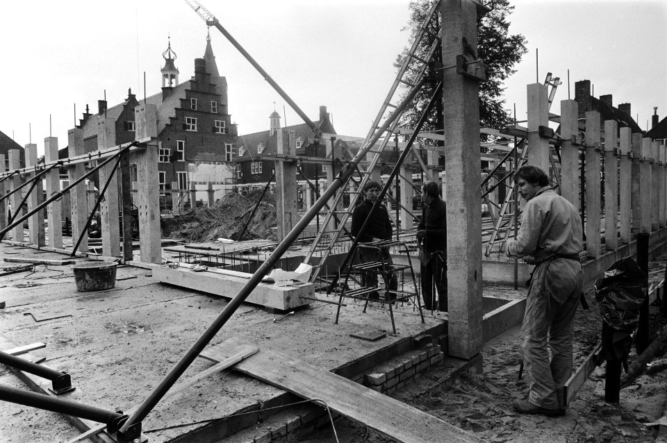 Stadhuizen, bouw, , bouwplaatsen, Bestanddeelnr 932-3608