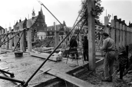 Stadhuizen, bouw, , bouwplaatsen, Bestanddeelnr 932-3608