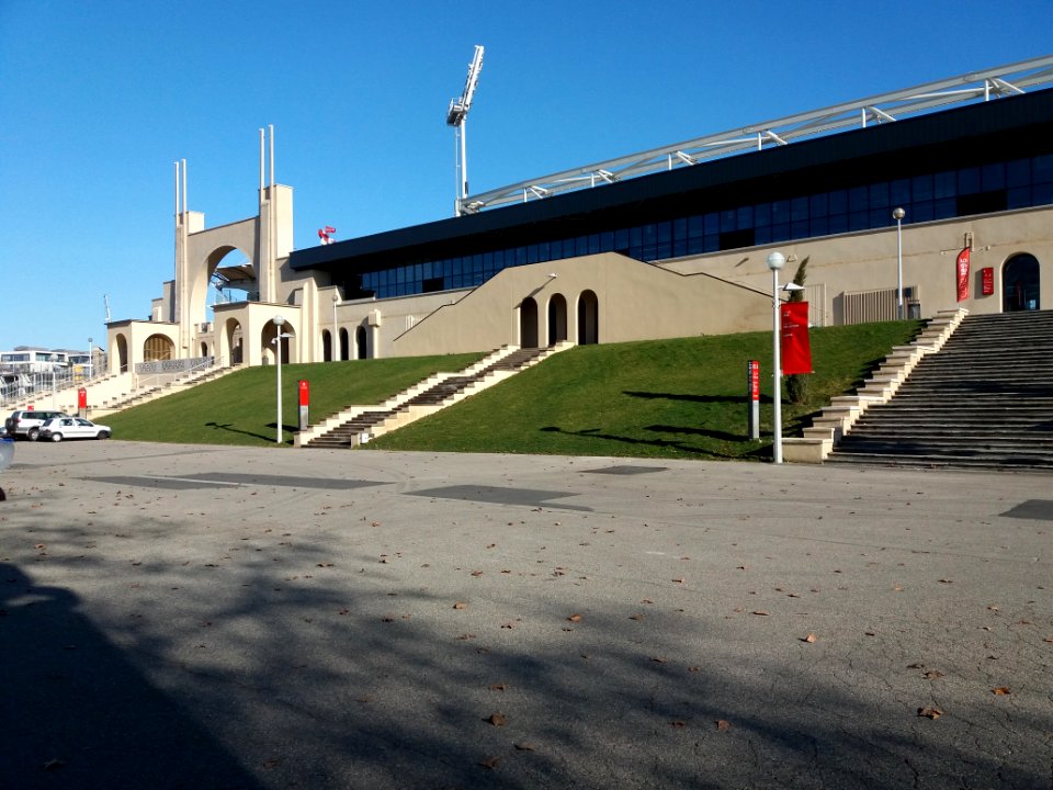 Stade de Gerland - Entrées principales, côté nord