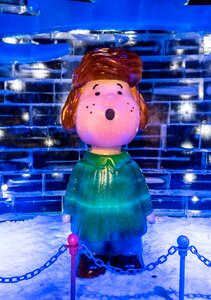 Charlie brown characters lucy christmas photo
