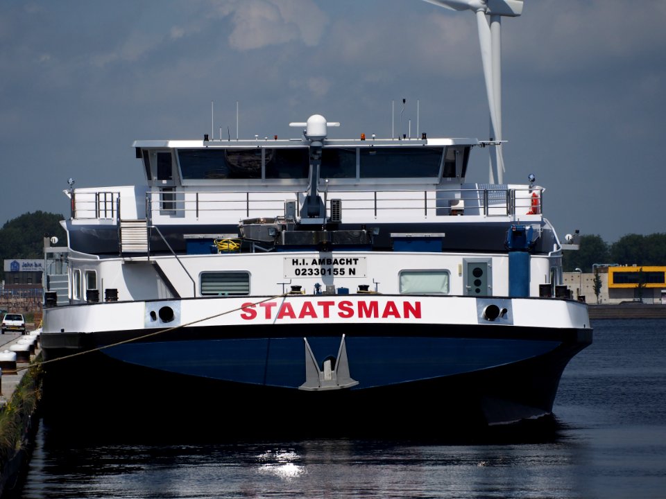 Staatsman - ENI 02330155 hek, Port of Amsterdam