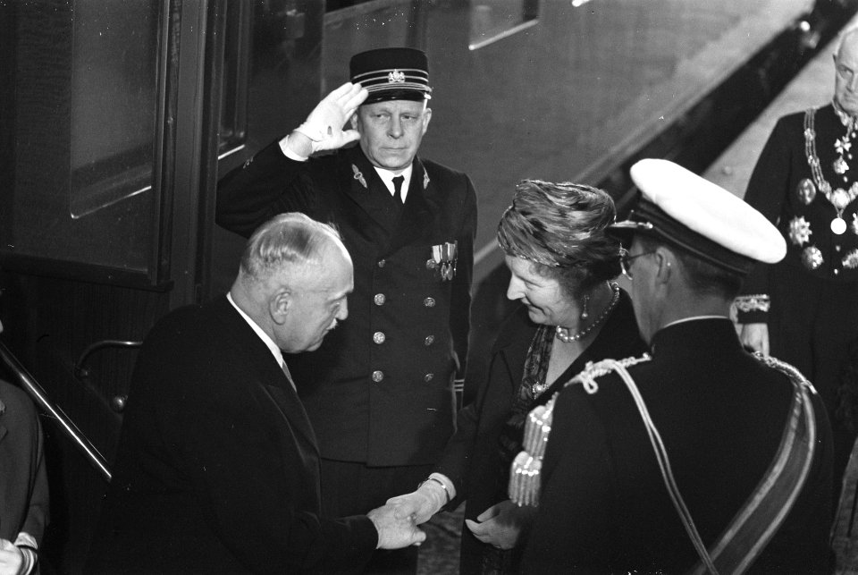 Staatsbezoek van Oostenrijkse Bondspresident Dr A Scharf Den Haag, Bestanddeelnr 912-4798
