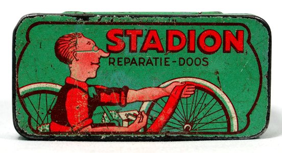 Stadion reparatie-doos blikje, foto 1