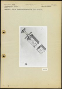 Stalen schroefstempelhouder van het merk Duff-Norton, Bestanddeelnr 256-2128