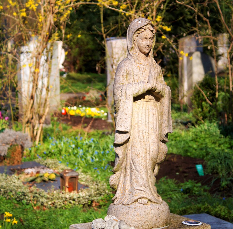 Religion sculpture stone figure
