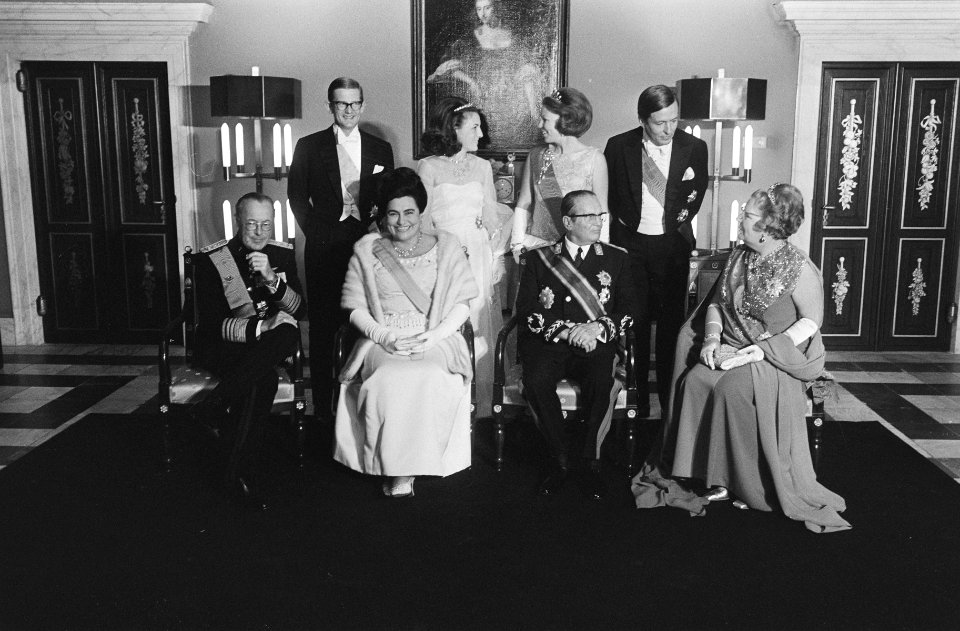 Staatsiefoto bezoek President Tito in Paleis op de Dam, Amsterdam, Bestanddeelnr 923-9391