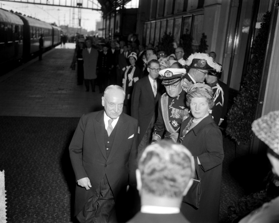 Staatsbezoek van Oostenrijkse Bondspresident Dr A Scha Den Haag, Bestanddeelnr 912-4791