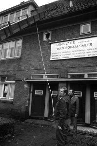 Staatssecretaris Schaefer heeft de starthandeling verricht, Bestanddeelnr 926-8107