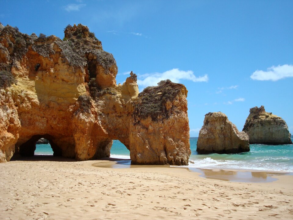 Rocks coast beach photo