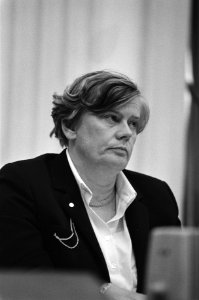 Staatssecretaris Dales tijdens het overleg, Bestanddeelnr 931-6884
