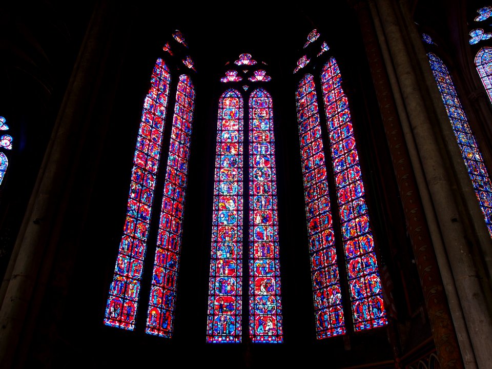 Stained glass windows of Amiens Cathedral, pic-009