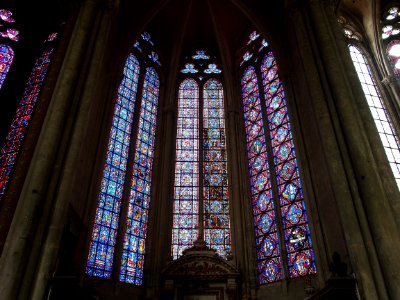 Stained glass windows of Amiens Cathedral, pic-010