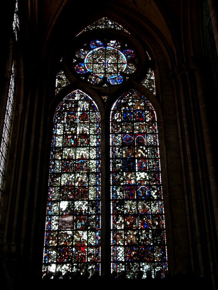 Stained glass windows of Amiens Cathedral, pic-012