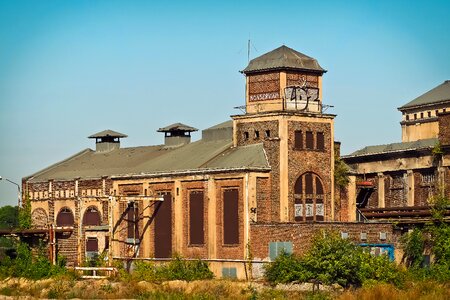 Industry building ruin
