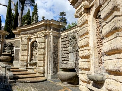 Stairway to the Casino - Villa Farnese - Caprarola, Italy - DSC02281