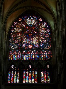 Stained glass windows of Amiens Cathedral, pic-011