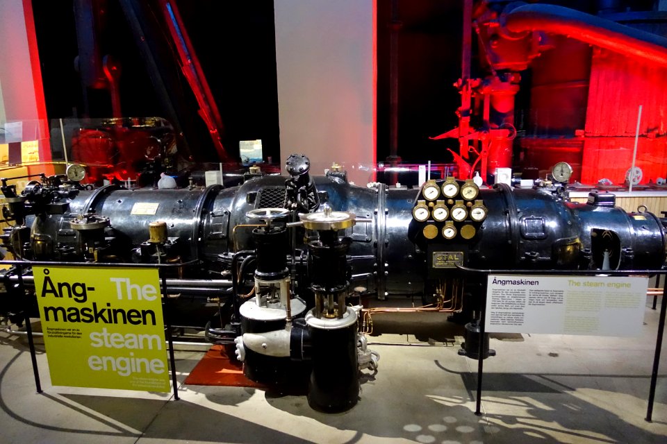 STAL steam turbine - Tekniska museet - Stockholm, Sweden - DSC01414