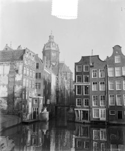 Stadsgezichten, O.Z.Kolk met Sint Nicolaas Kerk, Bestanddeelnr 906-2500