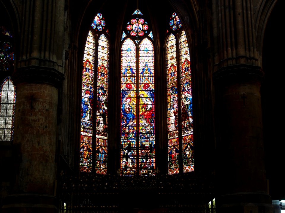 Stained glass windows of the Cathédrale Saint-Étienne de Metz, pic-004