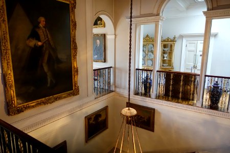 Stairwell - Shugborough Hall - Staffordshire, England - DSC00070