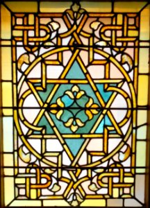 Stained glass Albright Library Scranton PA