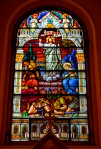 Stained glass 05 - Saints Peter and Paul Catholic Church - San Francisco, CA - DSC02616
