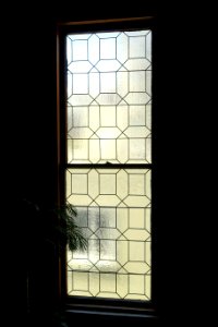 Stairway window - Haas-Lilienthal House - San Francisco, CA - DSC05039