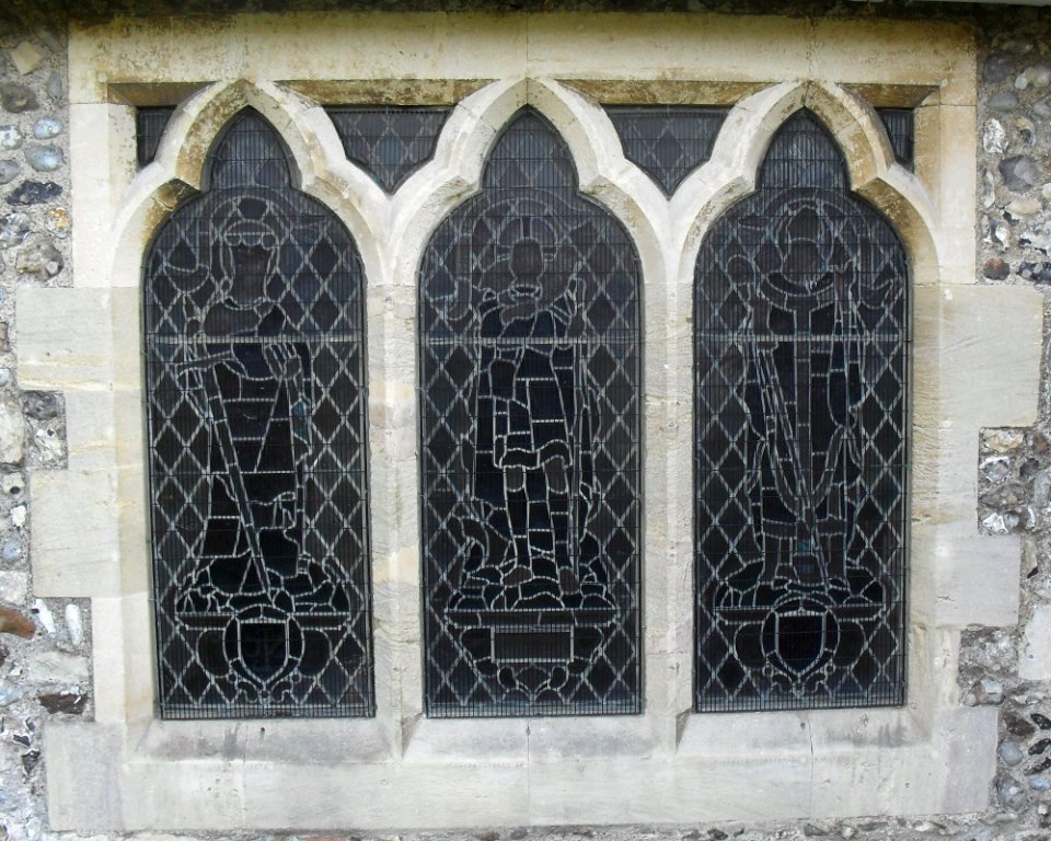 Stained Glass Window by Cox & Barnard, St Leonard's Church, Seaford