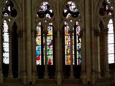 Stained glass windows of Amiens Cathedral, pic-002