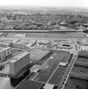 Stadsgezichten, kantoorgebouwen, Bestanddeelnr 250-8723