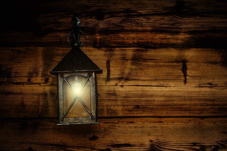 Rusztikal lighting atmospheric