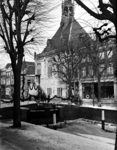 Stadsgezichten Schoonhoven. Stadhuis, Bestanddeelnr 902-0456
