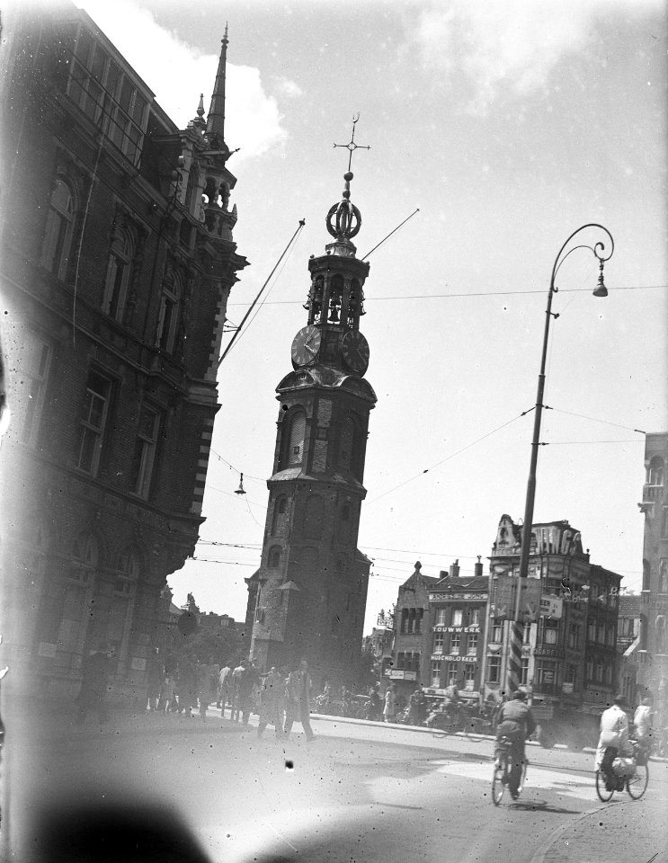 Stadsgezichten Amsterdam. De Munt, Bestanddeelnr 902-7862