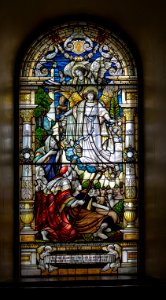 Stained glass in The Cathedral of the Holy Trinity 002