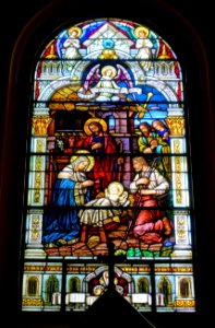 Stained glass 02 - Saints Peter and Paul Catholic Church - San Francisco, CA - DSC02586