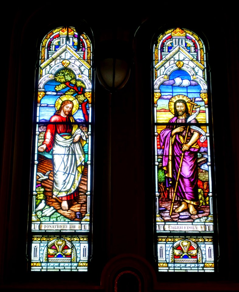Stained glass 08 - Saints Peter and Paul Catholic Church - San Francisco, CA - DSC02594