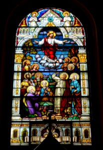 Stained glass 04 - Saints Peter and Paul Catholic Church - San Francisco, CA - DSC02612