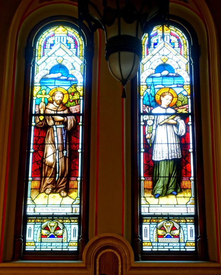 Stained glass 09 - Saints Peter and Paul Catholic Church - San Francisco, CA - DSC02602
