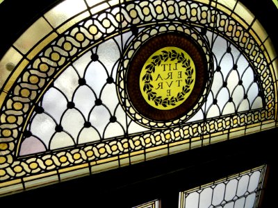 Stained glass window - George Walter Vincent Smith Art Museum - DSC03873
