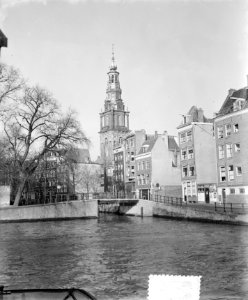 Stadsgezichten, Zuiderkerk met Raamgracht, Bestanddeelnr 906-2505